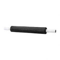 Stretch Associates - 20" x 1,000' 80 Gauge Black Hand Held Stretch & Pallet Wrap with Extended Core - 80 Gauge, Black - Eagle Tool & Supply