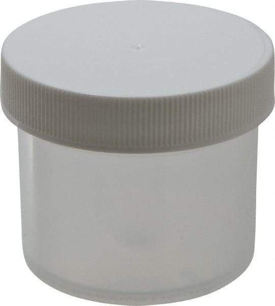 Dynalon Labware - 2 oz Jar - Polypropylene, Translucent, 1.77" High x 2.09" Diam, 2.09" Cap - Eagle Tool & Supply