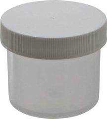 Dynalon Labware - 2 oz Jar - Polypropylene, Translucent, 1.77" High x 2.09" Diam, 2.09" Cap - Eagle Tool & Supply