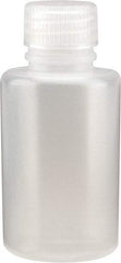 Dynalon Labware - 125 mL Narrow-Mouth Bottle - Polyethylene, Translucent, 4.06" High x 4.06" Diam, 3/4" Cap - Eagle Tool & Supply