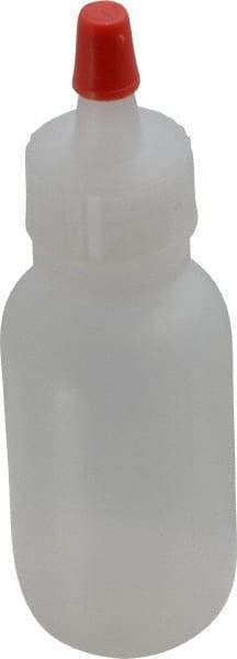 Dynalon Labware - 30 mL Dispensing Bottle - Polyethylene, Translucent, 3-3/4" High x 1-1/4" Diam, 3/4" Cap - Eagle Tool & Supply