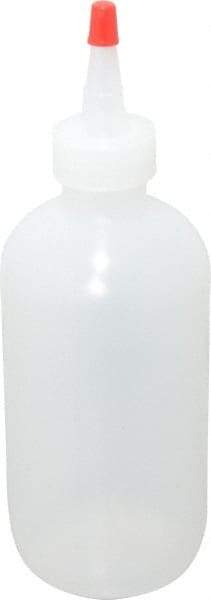 Dynalon Labware - 250 mL Dispensing Bottle - Polyethylene, Translucent, 6-3/4" High x 2-3/8" Diam, 3/4" Cap - Eagle Tool & Supply