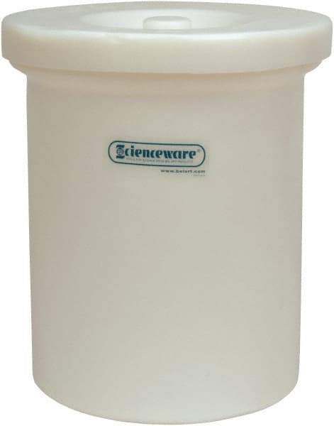 Bel-Art - 6 Gal Jar - Polyethylene, Translucent, 16" High, 3/4" Cap - Eagle Tool & Supply