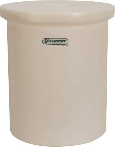 Bel-Art - 15 Gal Jar - Polyethylene, Translucent, 20-1/2" High, 3/4" Cap - Eagle Tool & Supply