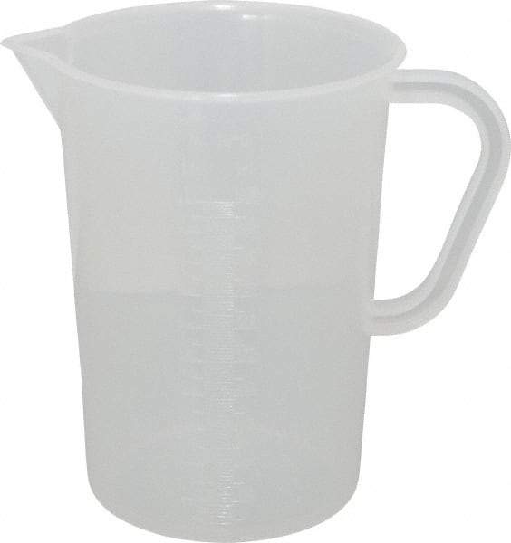 Bel-Art - 1,000 ml Polypropylene Graduated Pitcher - 50 ml Graduation, x 6-1/2" High - Eagle Tool & Supply