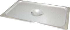 VOLLRATH - 20.8" Long x 12.8" Wide, Rectangular Stainless Steel Lid - Use with Food Pan - Eagle Tool & Supply