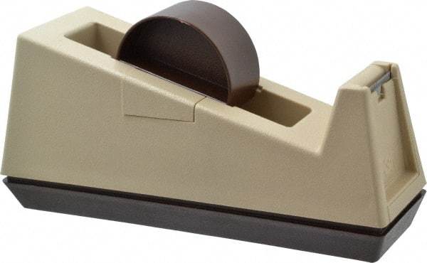 3M - 72 Yds Long x 1" Wide, Single Roll, Manual Table/Desk Tape Dispenser - Eagle Tool & Supply