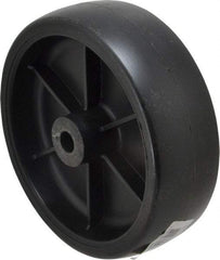 Fairbanks - 6 Inch Diameter x 2 Inch Wide, Polyolefin Caster Wheel - 675 Lb. Capacity, 2-1/4 Inch Hub Length, 1/2 Inch Axle Diameter, Plain Bearing - Eagle Tool & Supply