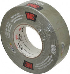 3M - 2" x 55m Green Duct Tape - 10.7 mil, Rubber Adhesive, Polyethylene Film Backing, 32 Lb/ln Tensile Strength, 200°F Max, Series 6969 - Eagle Tool & Supply