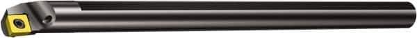 Sandvik Coromant - 0.4803" Min Bore Diam, 6" OAL, 3/8" Shank Diam, E..SCLPR/L Indexable Boring Bar - Screw-On Holding Method - Eagle Tool & Supply