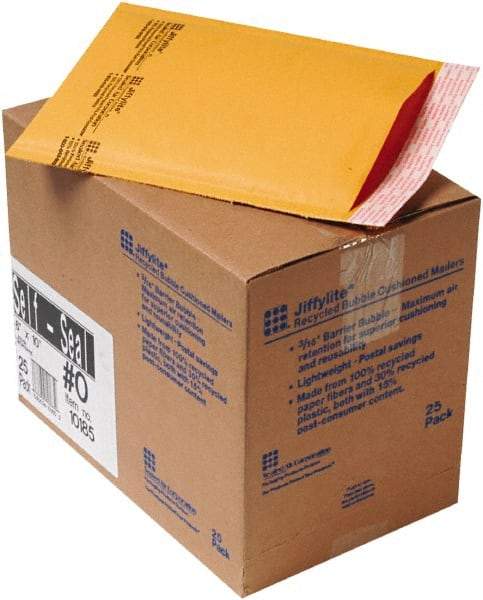Sealed Air - 10" Long x 6" Wide Self Seal Jiffylite Mailer - Eagle Tool & Supply