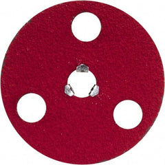 Norton - 7" Diam 5/8-11 Threaded Hole 60 Grit Fiber Disc - Medium Grade, Ceramic Alumina, 8,600 Max RPM - Eagle Tool & Supply