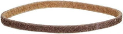 Norton - 1/2" Wide x 12" OAL, Aluminum Oxide Abrasive Belt - Aluminum Oxide, Coarse, Nonwoven, Cloth Backing - Eagle Tool & Supply