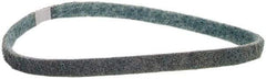 Norton - 1/4" Wide x 18" OAL, Aluminum Oxide Abrasive Belt - Aluminum Oxide, Very Fine, Nonwoven, Cloth Backing - Eagle Tool & Supply