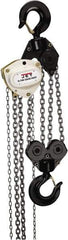 Jet - 22,000 Lb Lifting Capacity, 15' Lift Height, Hand Hoist - Made from Chain - Eagle Tool & Supply