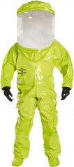 Dupont - Size L Yellow Chemical & Disposable Encapsulated Suit - Eagle Tool & Supply