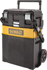 DeWALT - 29" Wide x 27" High x 21" Deep, Tool Cart - 90 Lb Capacity, Black - Eagle Tool & Supply