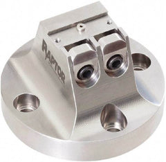 Raptor Workholding - 3/4" Jaw Width, 3" High x 4.97" Wide Dovetail Vise - For Use with 4 & 5 Axis Workholding Systems - Eagle Tool & Supply