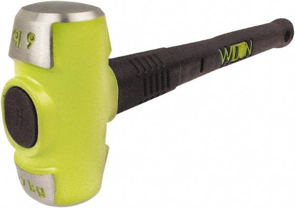 Wilton - 6 Lb Head, 16" Long Sledge Hammer - Steel Head, Steel Handle with Grip - Eagle Tool & Supply