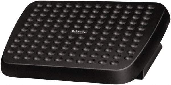 FELLOWES - 17-5/8 Inch Wide, 3-3/4 to 3-3/4 Inch High Footrest - Graphite, 3.66 Lbs. Shipping Weight - Eagle Tool & Supply