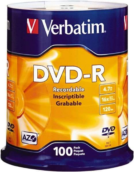 Verbatim - DVD-R Discs - Eagle Tool & Supply