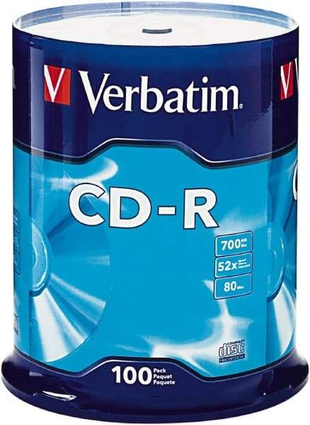 Verbatim - CD-R Discs - Eagle Tool & Supply