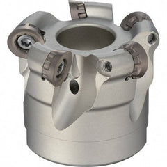 Sumitomo - 2" Cut Diam, 6mm Max Depth, 3/4" Arbor Hole, 4 Inserts, RDET12 Insert Style, Indexable Copy Face Mill - RSX Cutter Style, 1-3/4 High, Series RSX - Eagle Tool & Supply