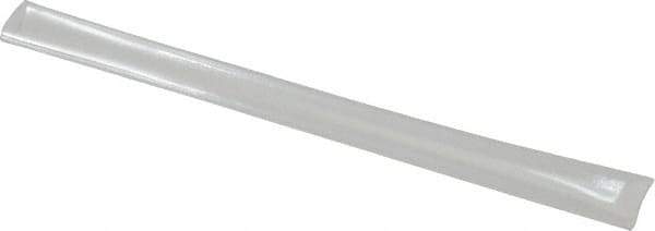 Made in USA - 6" Long, 2:1, PVC Heat Shrink Electrical Tubing - Clear - Eagle Tool & Supply