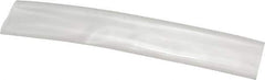 Made in USA - 6" Long, 2:1, PVC Heat Shrink Electrical Tubing - Clear - Eagle Tool & Supply