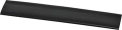 Made in USA - 6" Long, 2:1, PVC Heat Shrink Electrical Tubing - Black - Eagle Tool & Supply