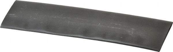 Made in USA - 6" Long, 2:1, PVC Heat Shrink Electrical Tubing - Black - Eagle Tool & Supply