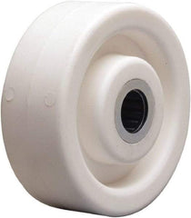 Hamilton - 4 Inch Diameter x 1-1/2 Inch Wide, Polyolefin Caster Wheel - 400 Lb. Capacity, 1-5/8 Inch Hub Length, 5/8 Inch Axle Diameter, Plain Bore Bearing - Eagle Tool & Supply
