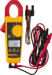 Fluke - 325, CAT IV, CAT III, Digital True RMS Clamp Meter with 1.18" Clamp On Jaws - 600 VAC/VDC, 400 AC/DC Amps, Measures Voltage, Capacitance, Continuity, Frequency, Resistance, Temperature - Eagle Tool & Supply