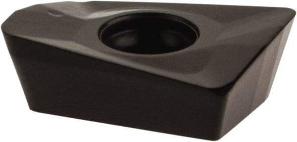 Seco - XOMX10T308 M09 Grade T350M Carbide Milling Insert - TiCN/Al2O3 Finish, 0.151" Thick, 0.27" Inscribed Circle - Eagle Tool & Supply