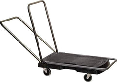 Rubbermaid - 250 Lb Capacity Structural Foam/Steel Platform Truck - Structural Foam Deck, 20-1/2" OAW - Eagle Tool & Supply