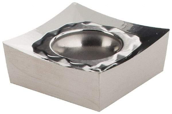 Iscar - SCGT431 AS Grade IC20 Carbide Turning Insert - Uncoated, 90° Square, 1/2" Inscr Circle, 3/16" Thick, 1/64" Corner Radius - Eagle Tool & Supply