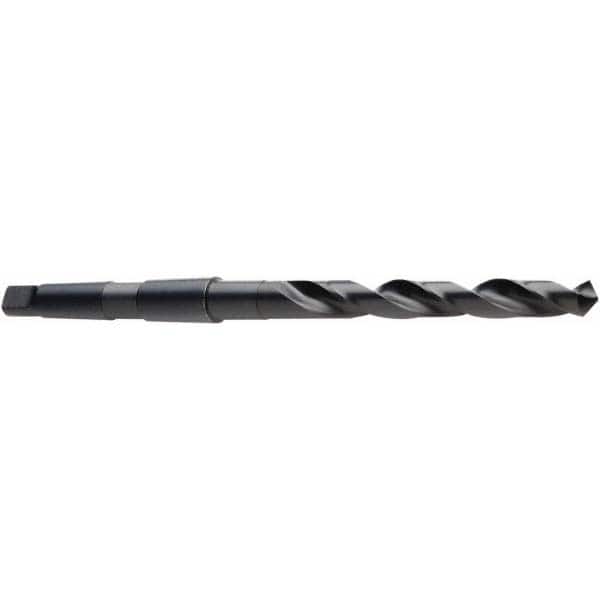 DORMER - 50mm, 4MT 118° Point High Speed Steel Taper Shank Drill Bit - Eagle Tool & Supply