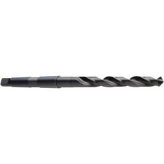 DORMER - 50mm, 4MT 118° Point High Speed Steel Taper Shank Drill Bit - Eagle Tool & Supply
