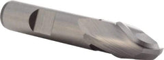 DORMER - 15mm Diam, 16mm LOC, 2 Flute Cobalt Ball End Mill - Uncoated, Single End, 73mm OAL, 12mm Shank Diam, Spiral Flute - Eagle Tool & Supply