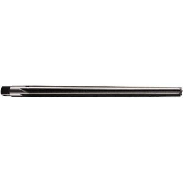 DORMER - 5mm Pin, 1/4" Diam, 0.1931" Small End, 6.3mm Diam Straight Shank, 73mm Flute, Taper Pin Reamer - Eagle Tool & Supply