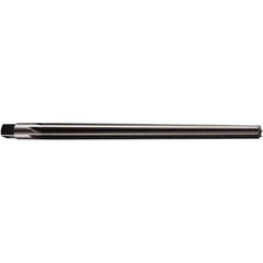 DORMER - 5mm Pin, 1/4" Diam, 0.1931" Small End, 6.3mm Diam Straight Shank, 73mm Flute, Taper Pin Reamer - Eagle Tool & Supply