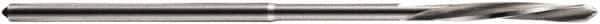 DORMER - 12mm Carbide-Tipped 6 Flute Chucking Reamer - Spiral Flute, 10mm Straight Shank, 44mm Flute Length, 151mm OAL - Eagle Tool & Supply