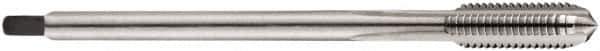 DORMER - M14x2.00 Metric Coarse 6H 3 Flute Bright Finish Cobalt Straight Flute Machine Tap - Bottoming, Right Hand Thread, 110mm OAL, 25mm Thread Length, Oversize - Exact Industrial Supply
