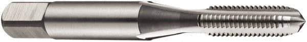 DORMER - #6-40 UNF, 3 Flute, Bottoming & Plug, Bright Finish, High Speed Steel Tap Set - Right Hand Cut, 45mm OAL, 2B Class of Fit, Series E111 - Eagle Tool & Supply