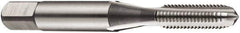 DORMER - 3/8-24 UNF 2B 3 Flute Bright Finish High Speed Steel Straight Flute Standard Hand Tap - Bottoming, Right Hand Thread, 63mm OAL, 16mm Thread Length, Oversize - Eagle Tool & Supply