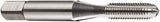 DORMER - M18x1.50 Metric Fine 6H 4 Flute Bright Finish High Speed Steel Straight Flute Standard Hand Tap - Bottoming, Right Hand Thread, 80mm OAL, 18mm Thread Length, Oversize - Eagle Tool & Supply
