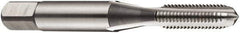 DORMER - M5x0.80 Metric Coarse 6H 3 Flute Bright Finish High Speed Steel Straight Flute Standard Hand Tap - Bottoming, Right Hand Thread, 50mm OAL, 14mm Thread Length, Oversize - Eagle Tool & Supply