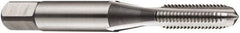 DORMER - M16x2.00 Metric Coarse 6H 4 Flute Bright Finish High Speed Steel Straight Flute Standard Hand Tap - Bottoming, Right Hand Thread, 80mm OAL, 25mm Thread Length, Oversize - Eagle Tool & Supply