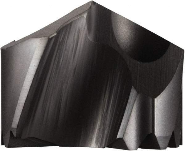 DORMER - Series R950, 1-15/32" Diam 140° Replaceable Drill Tip - Carbide, TiAlN Finish, Through Coolant - Eagle Tool & Supply