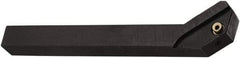 DORMER - K100, Right Hand Cut, Indexable Cutoff Toolholder - 5/16" Max Depth of Cut, 12mm Shank Width, 16mm Shank Height, 125mm OAL - Eagle Tool & Supply